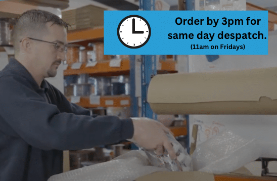 Same day despatch Order by 3pm